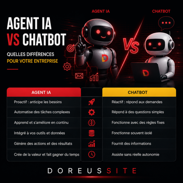 Agent IA vs chatbot
