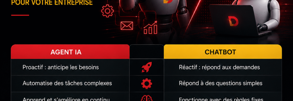 Agent IA vs chatbot